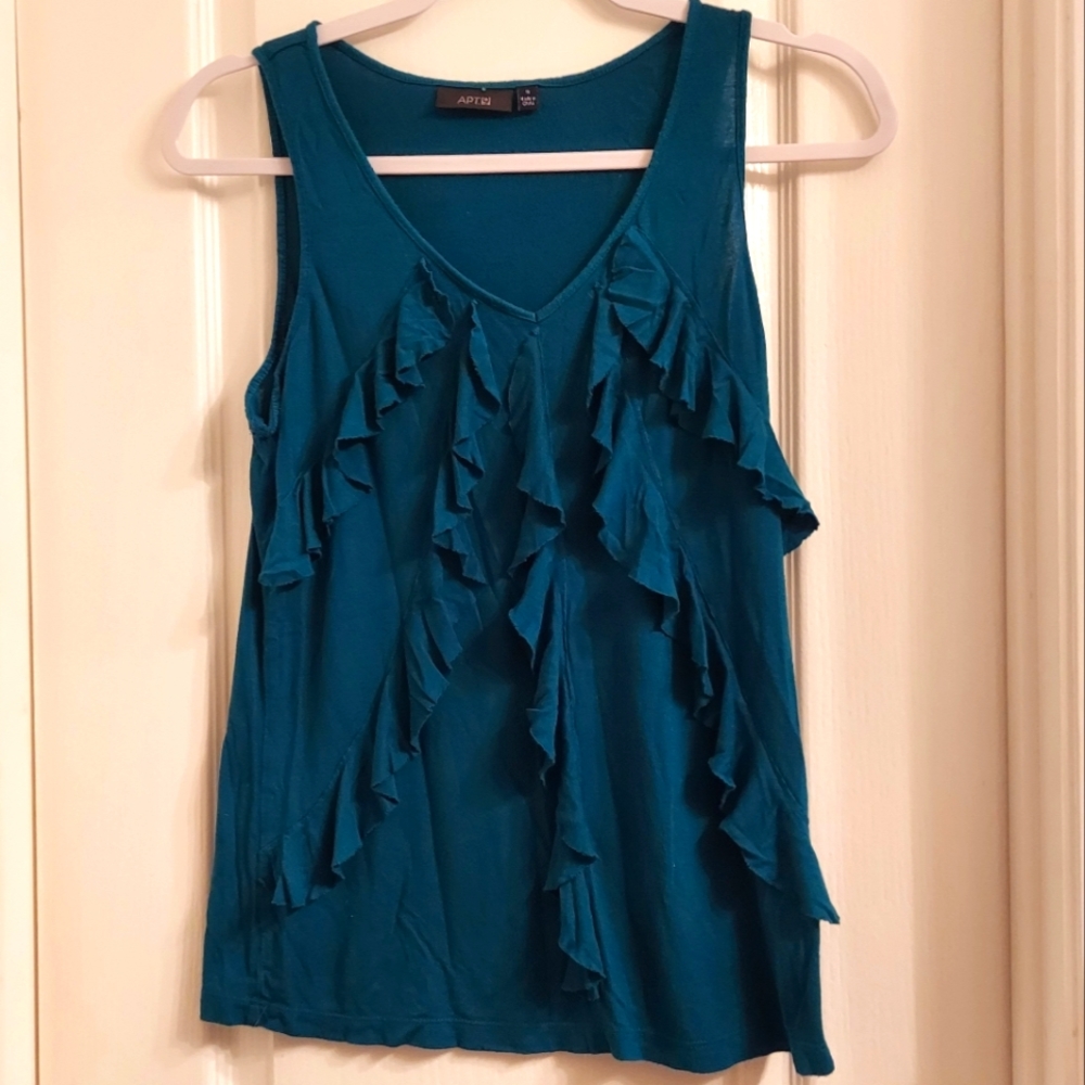 Apt.9 ruffled tank |S|